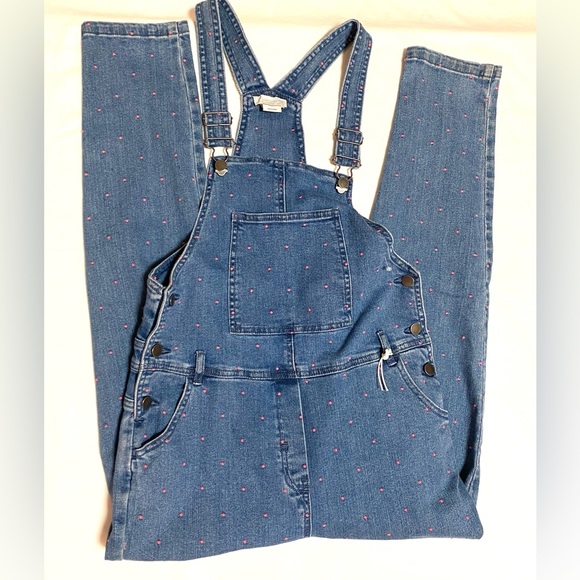 STELLA MCCARTNEY EMBROIDERED PINK OVERALLS - Picture 2 of 6